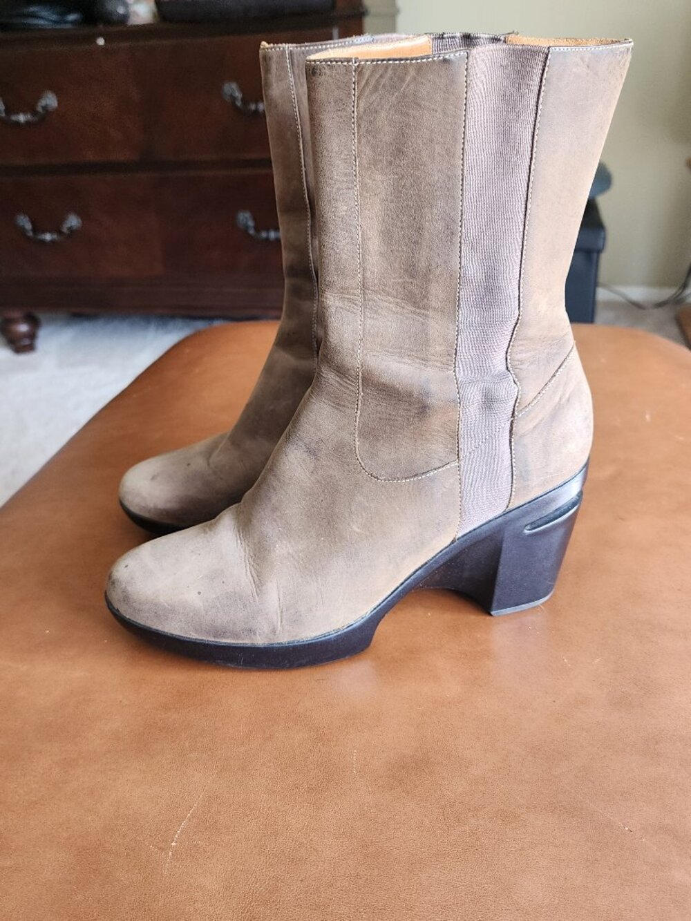 Cole Haan Air Sara Wedge Boots Size 9
